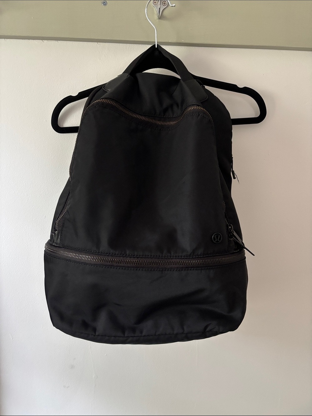 lululemon athletica Black Everyday Zip-Base Backpack